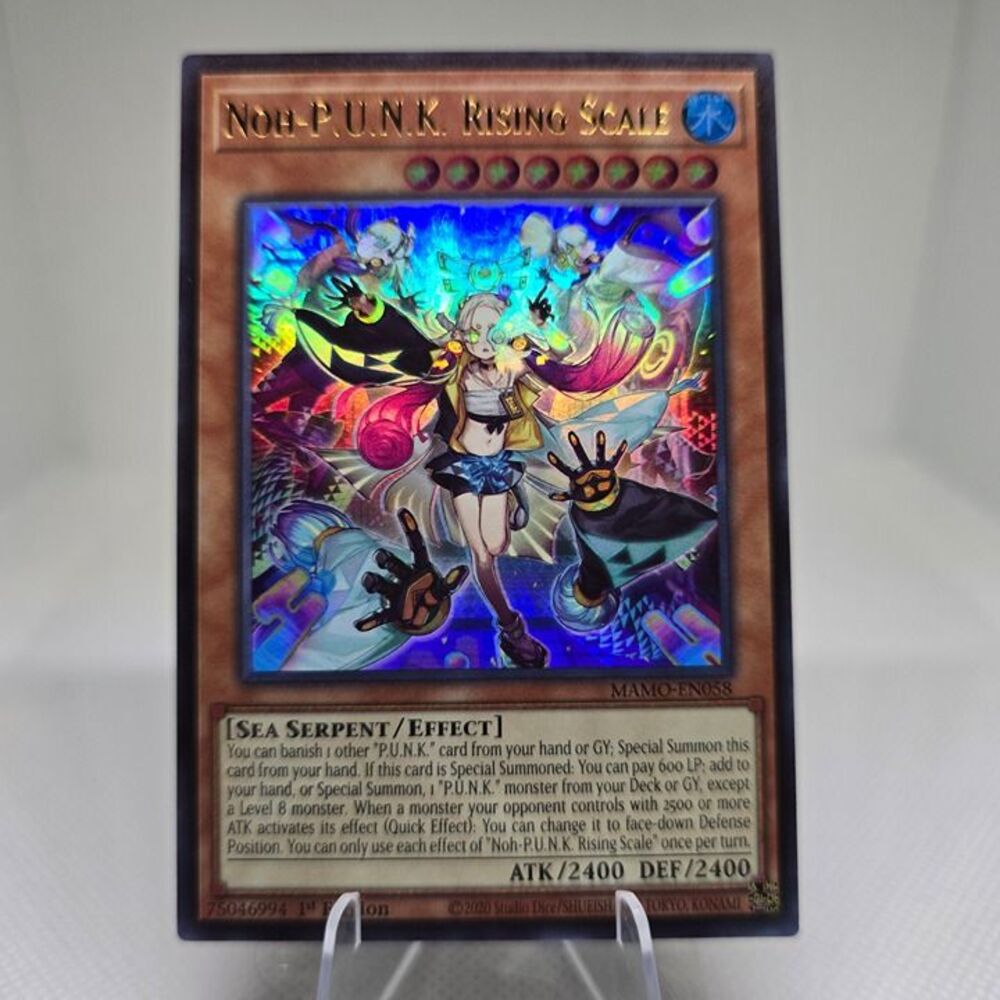 Noh-P.U.N.K. Rising Scale mamo-en058 YuGiOh Magnificent Monsters